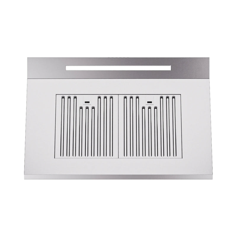 ILVE Professional Plus II 30-Inch 600 CFM Wall Mount Ducted Range Hood in Stainless Steel (UAGQ30SS)