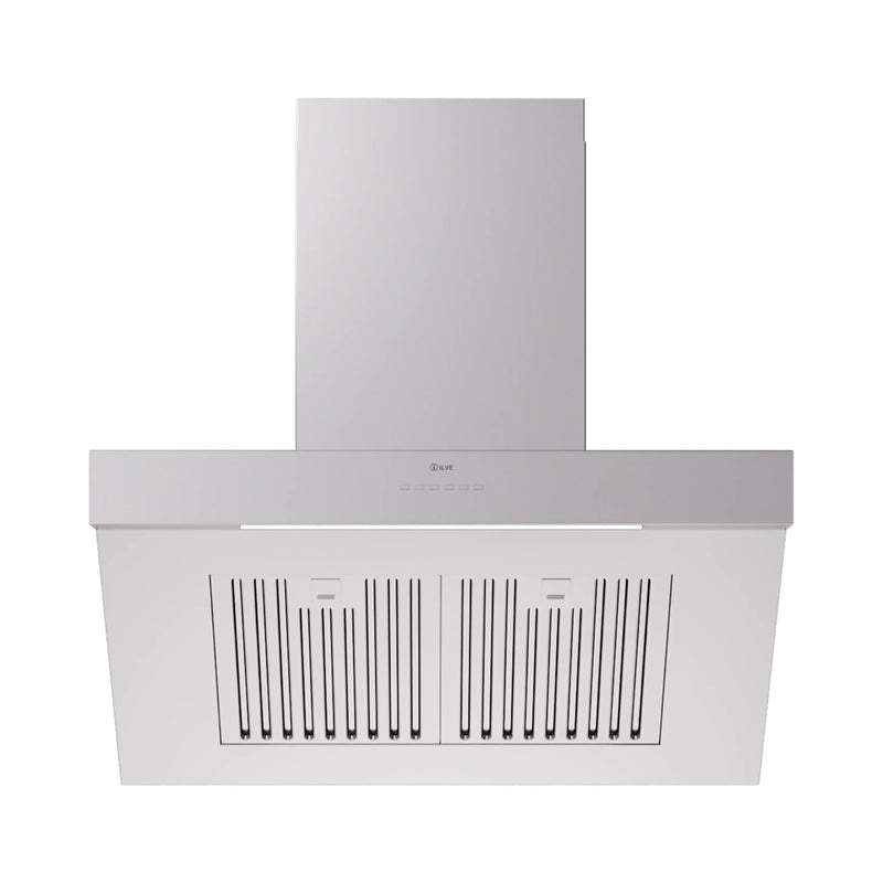 ILVE Professional Plus II 30-Inch 600 CFM Wall Mount Ducted Range Hood in Stainless Steel (UAGQ30SS)