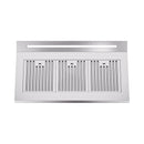 ILVE Professional Plus II 36-Inch 600 CFM Wall Mount Ducted Range Hood in Stainless Steel (UAGQ36SS)