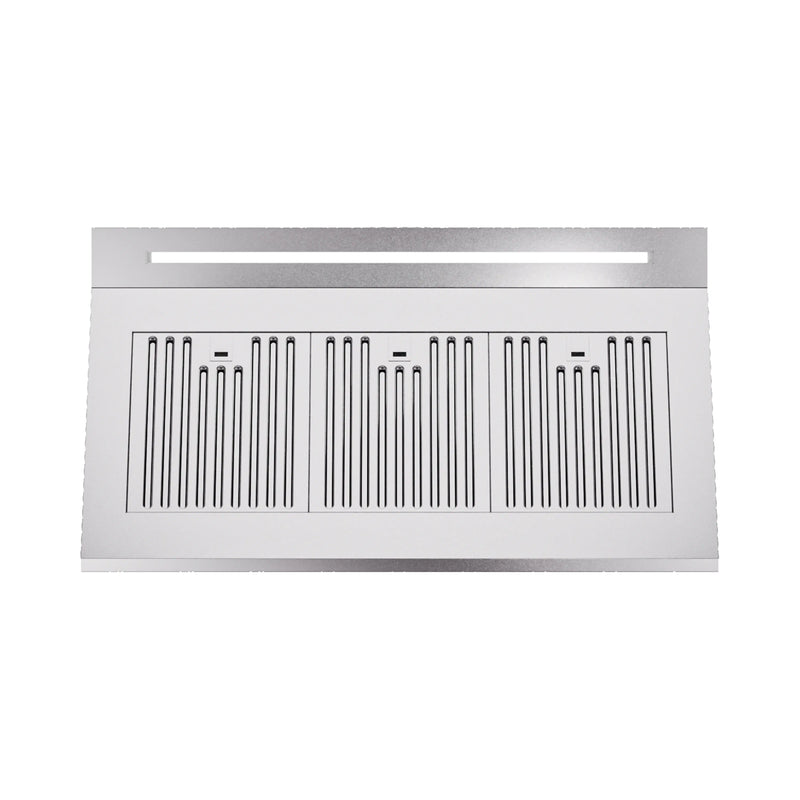 ILVE Professional Plus II 36-Inch 600 CFM Wall Mount Ducted Range Hood in Stainless Steel (UAGQ36SS)