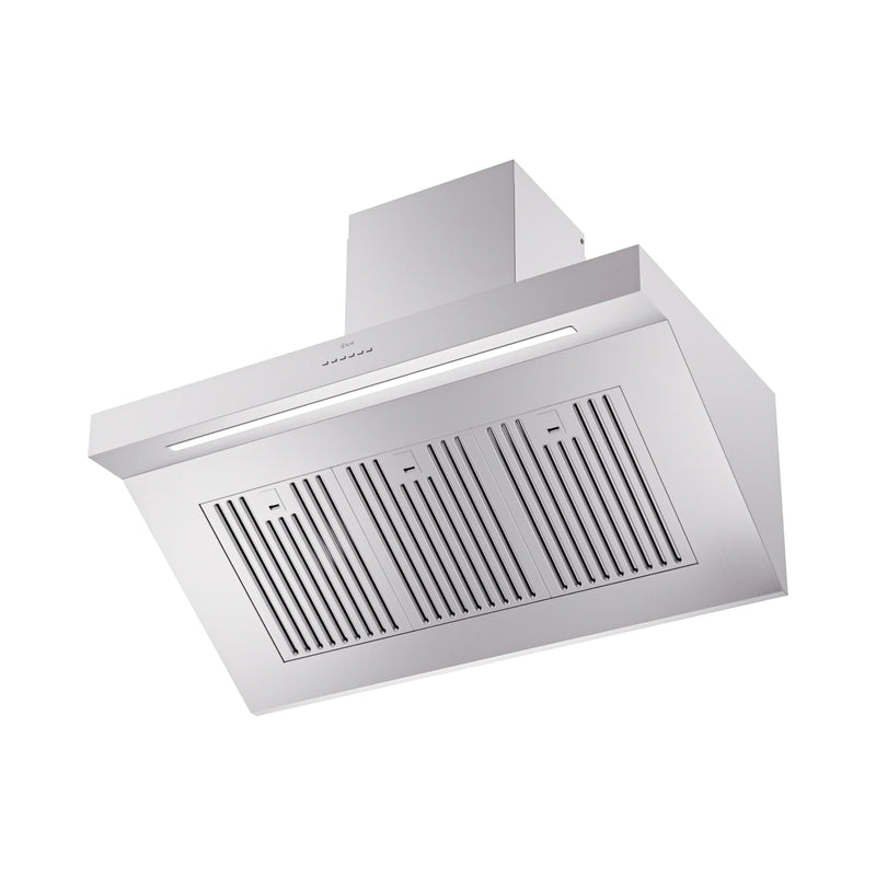 ILVE Professional Plus II 40-Inch 600 CFM Wall Mount Ducted Range Hood in Stainless Steel (UAGQ40SS)