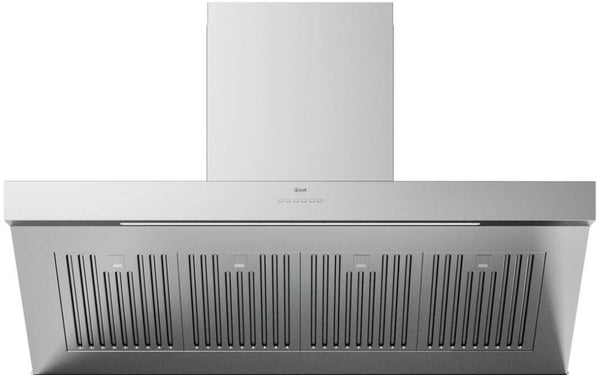 ILVE Professional Plus II 48-Inch 600 CFM Pro Style Wall Mount Ducted Range Hood in Stainless Steel (UAGQ48SS)