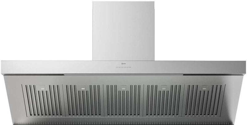 ILVE Professional Plus II 60-Inch 600 CFM Pro Style Wall Mount Ducted Range Hood in Stainless Steel (UAGQ60SS)