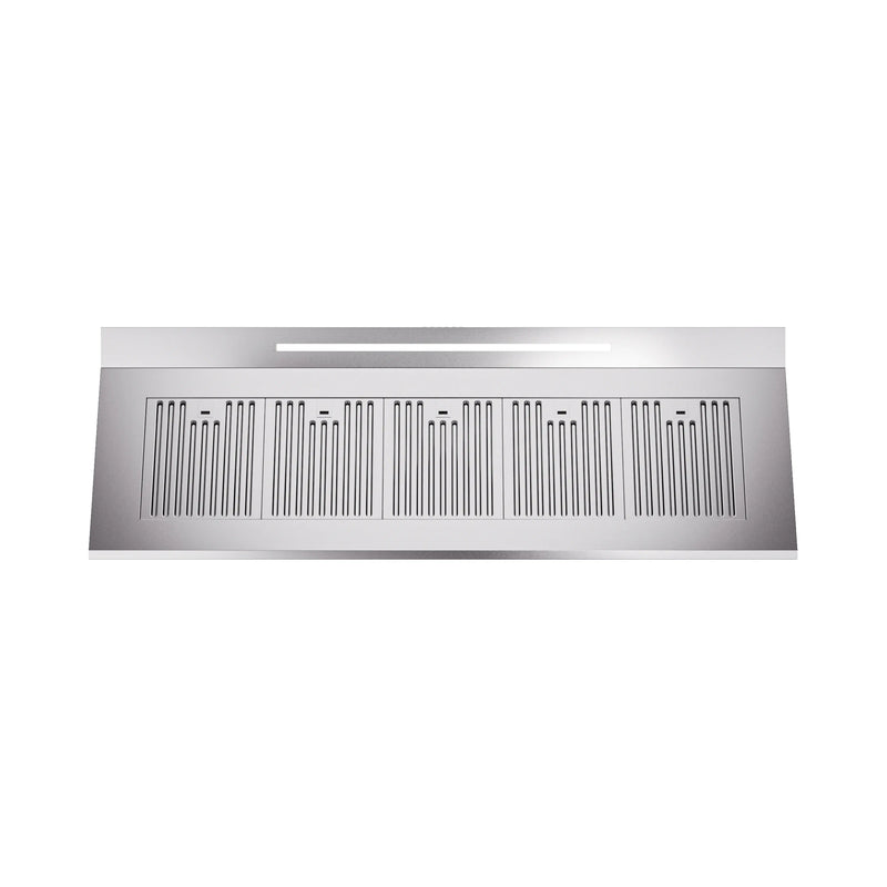 ILVE Professional Plus II 60-Inch 600 CFM Wall Mount Ducted Range Hood in Stainless Steel (UAGQ60SS)