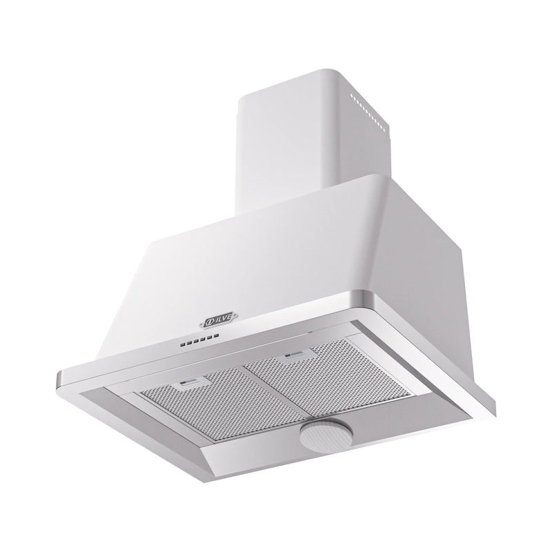 ILVE Majestic II 30-Inch 600 CFM Wall Mount Range Hood in White (UAM76WH)