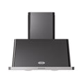 ILVE Majestic 36-Inch 600 CFM Wall Mount Range Hood in Glossy Black (UAM90BK)