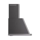 ILVE Majestic II 36-Inch 600 CFM Wall Mount Range Hood in Graphite Matte (UAM90MG)