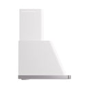ILVE Majestic II 36-Inch 600 CFM Wall Mount Range Hood in White (UAM90WH)