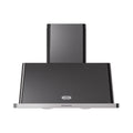 ILVE Majestic 40-Inch 600 CFM Wall Mount Range Hood in Glossy Black (UAM100BK)