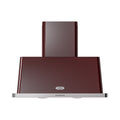 ILVE Majestic 40-Inch 600 CFM Wall Mount Range Hood in Burgundy (UAM100BU)