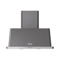 ILVE 40-Inch Majestic Matte Graphite Wall Mount Range Hood with 600 CFM Blower - Auto-off Function (UAM100MG)