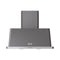 ILVE 40-Inch Majestic Matte Graphite Wall Mount Range Hood with 600 CFM Blower - Auto-off Function (UAM100MG)