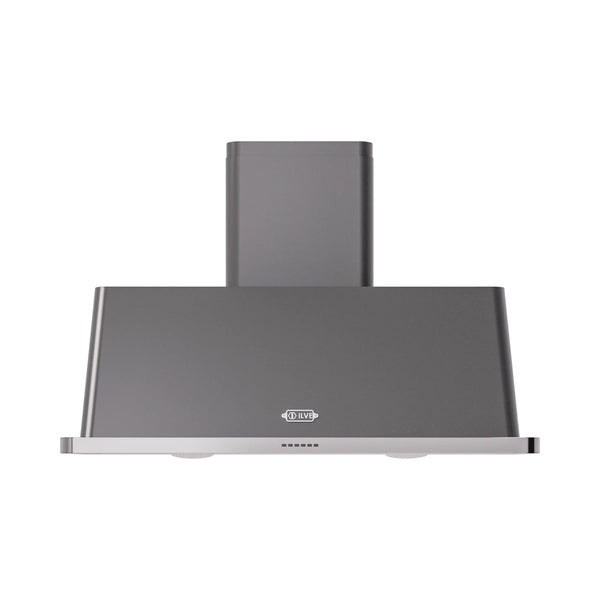 ILVE Majestic II 48-Inch 850 CFM Wall Mount Range Hood in Graphite Matte (UAM120MG)