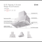 ILVE Majestic 36-Inch 600 CFM Wall Mount Range Hood in RAL (UAM90RA)