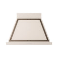 ILVE Nostalgie II 36-Inch 600 CFM Wall Mounted Range Hood in Antique White with Burnished Bronze Trim (UANB36AWB)