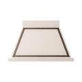 ILVE Nostalgie II 40-Inch 600 CFM Wall Mounted Range Hood in Antique White with Burnished Bronze Trim (UANB40AWB)