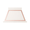 ILVE Nostalgie II 40-Inch 600 CFM Wall Mounted Range Hood in Antique White with Copper Trim (UANB40AWP)