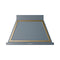 ILVE Nostalgie II 40-Inch 600 CFM Wall Mounted Range Hood in Blue Grey with Brass Trim (UANB40BGG)