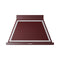 ILVE Nostalgie II 40-Inch 600 CFM Wall Mounted Range Hood in Burgundy with Chrome Trim (UANB40BUC)