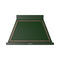 ILVE Nostalgie II 40-Inch 600 CFM Wall Mounted Range Hood in Emerald Green with Bronze Trim (UANB40EGB)