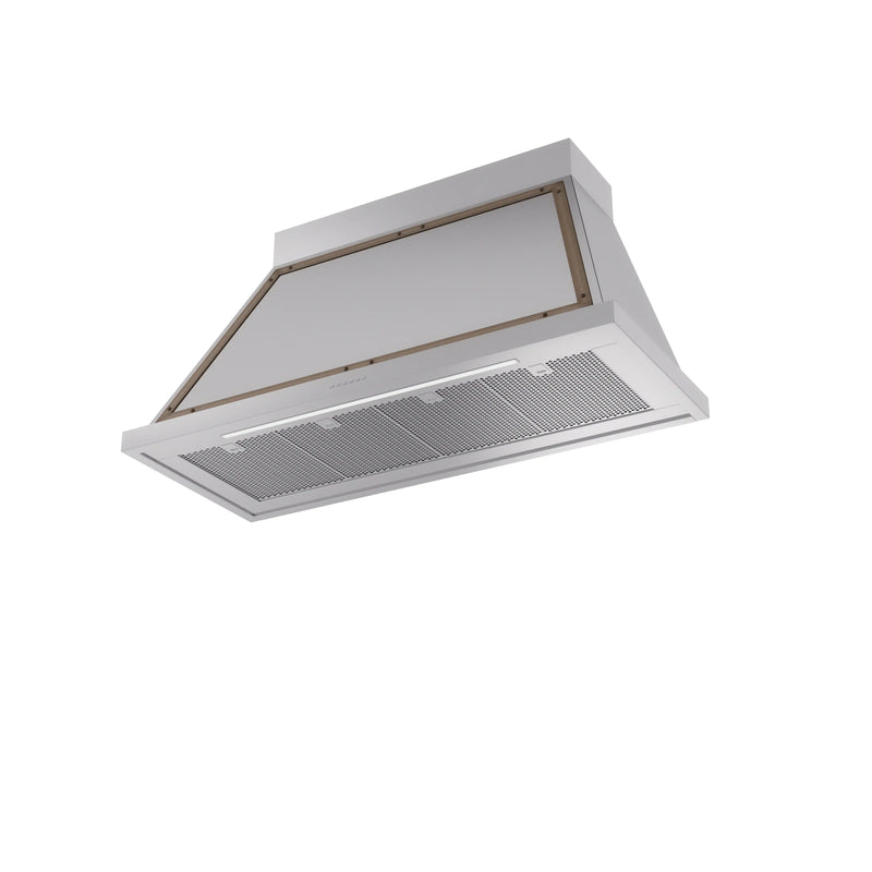 ILVE Nostalgie II 48-Inch 600 CFM Wall Mounted Range Hood in Stainless Steel with Bronze Trim (UANB48SSB)