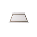 ILVE Nostalgie II 48-Inch 600 CFM Wall Mounted Range Hood in White with Burnished Bronze Trim (UANB48WHB)