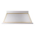 ILVE Nostalgie II 60-Inch 600 CFM Wall Mounted Range Hood in Stainless Steel with Brass Trim (UANB60SSG)