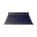 ILVE Nostalgie II 60-Inch 600 CFM Wall Mounted Range Hood in Midnight Blue with Burnished Bronze Trim (UANB60MBB)