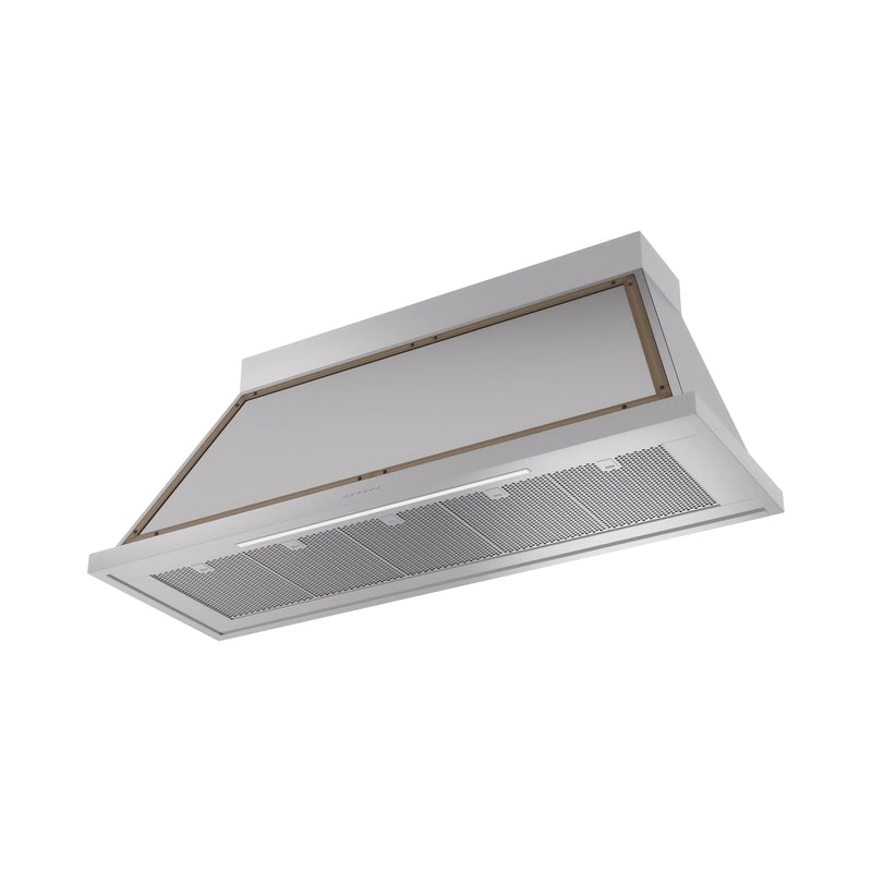 ILVE Nostalgie II 60-Inch 600 CFM Wall Mounted Range Hood in Stainless Steel with Bronze Trim (UANB60SSB)