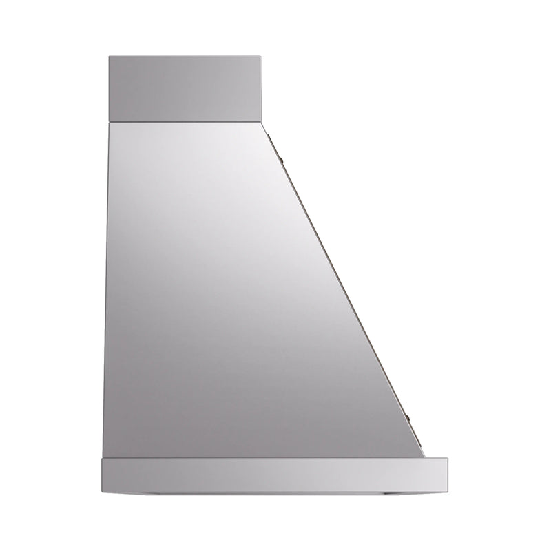 ILVE Nostalgie II 60-Inch 600 CFM Wall Mounted Range Hood in Stainless Steel with Bronze Trim (UANB60SSB)