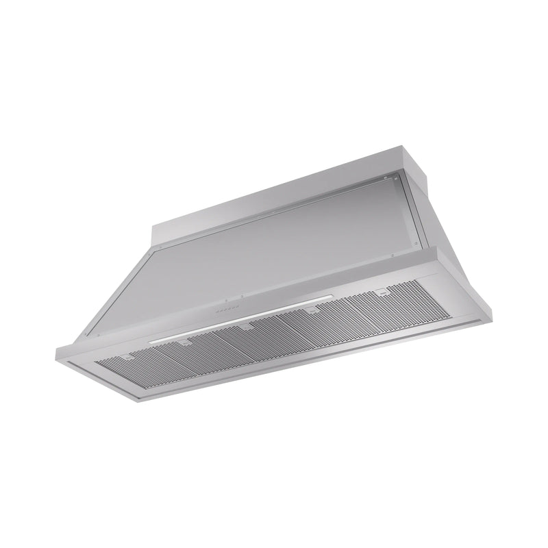 ILVE Nostalgie II 60-Inch 600 CFM Wall Mounted Range Hood in Stainless Steel with Chrome Trim (UANB60SSC)