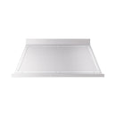 ILVE Nostalgie II 60-Inch 600 CFM Wall Mounted Range Hood in Stainless Steel with Chrome Trim (UANB60SSC)