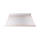 ILVE Nostalgie II 60-Inch 600 CFM Wall Mounted Range Hood in Stainless Steel with Copper Trim (UANB60SSP)