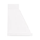 ILVE Nostalgie II 60-Inch 600 CFM Wall Mounted Range Hood in White with Copper Trim (UANB60WHP)