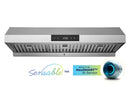 Hauslane Under Cabinet Range Hood in Stainless Steel (UC-PS19)