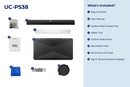 Hauslane 30-Inch Under Cabinet Self-Clean Touch Control Range Hood in Stainless Steel (UC-PS38SS-30)