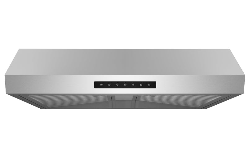 Hauslane 30-Inch Ducted Under Cabinet Range Hood with 407 CFM Motor in Stainless Steel (UC-PS60SS-30)