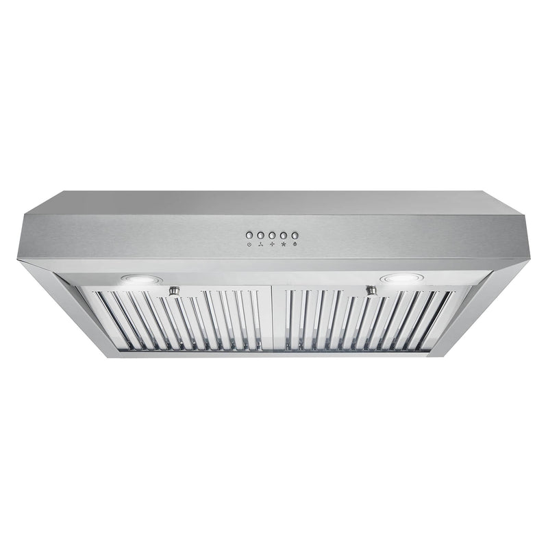 Cosmo 30-Inch 380 CFM Ductless Under Cabinet Range Hood in Stainless Steel (UC30-DL)