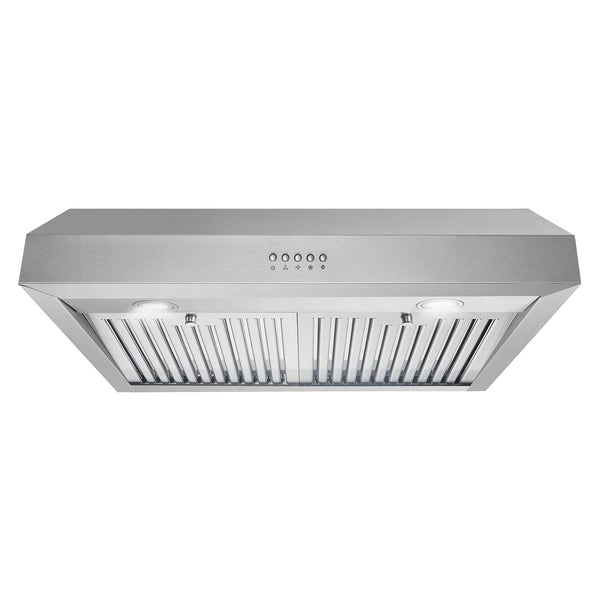 Cosmo 30-Inch 380 CFM Ducted Under Cabinet Range Hood in Stainless Steel (UC30)