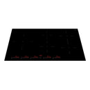 ILVE Professional Plus II 36-Inch Built-In Induction Cooktop with 5 Element Zones (UHCI36TCRPBK)