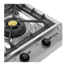 ILVE Nostalgie II 48-Inch Built-In Natural Gas Cooktop with 8 Burners, Griddle in Stainless Steel (UHCP1265FNSSB)
