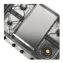 ILVE Nostalgie II 48-Inch Built-In Natural Gas Cooktop with 8 Burners, Griddle in Stainless Steel (UHCP1265FNSSB)