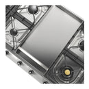 ILVE Nostalgie II 48-Inch Built-In Natural Gas Cooktop with 8 Burners, Griddle in Stainless Steel (UHCP1265FNSSC)