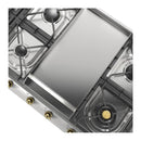 ILVE Nostalgie II 48-Inch Built-In Propane Gas Cooktop with 8 Burners, Griddle in Stainless Steel (UHCP1265FNSSGLP)