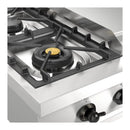 ILVE Nostalgie II 36 inch Built-In Natural Gas Rangetop with 6 Burners and Griddle, in Stainless Steel (UHCP36FNSSB)