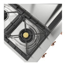 ILVE Nostalgie II 36 inch Built-In Propane Gas Rangetop with 6 Burners and Griddle, in Stainless Steel (UHCP36FNSSPLP)