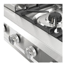 ILVE Professional Plus II 36 inch Built-In Natural Gas Rangetop with Griddle, in Stainless Steel (UHCP36FSS)