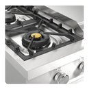 ILVE Professional Plus II 48 inch Built-In Natural Gas Rangetop with Griddle, in Stainless Steel (UHCP48FSS)