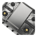 ILVE Nostalgie II 36-Inch Built-In Natural Gas Cooktop with Griddle in Stainless Steel (UHCP965FNSSB)