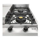 ILVE Nostalgie II 36-Inch Built-In Natural Gas Cooktop with Griddle in Stainless Steel (UHCP965FNSSB)